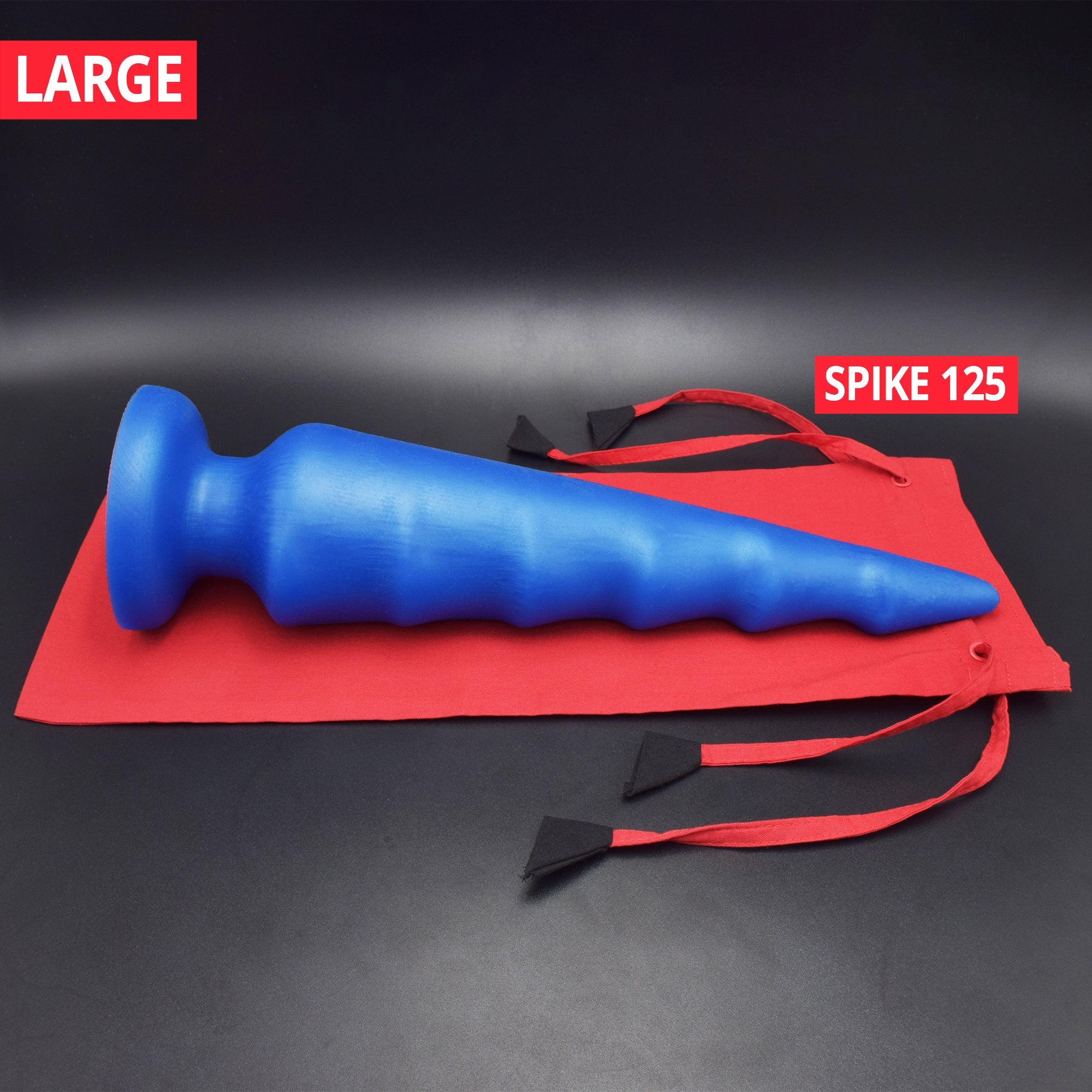 Large Topped Toys Bag, with Spike 125 in Blue Steel